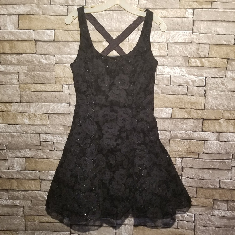 ●4x$20 Zoom Zoom glitter fit flare skater prom dress